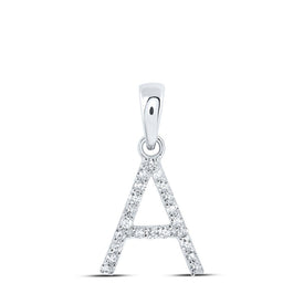 Astonishingly Brilliant Diamond Initial Pendant - Splendid Jewellery