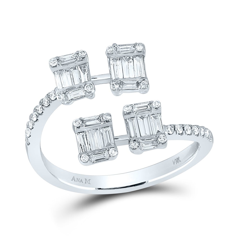 Bisected Brilliance Diamond Fashion Ring - Splendid Jewellery