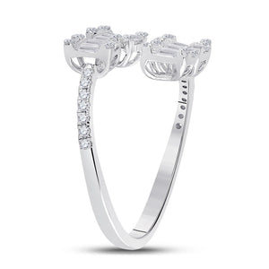 Bisected Brilliance Diamond Fashion Ring - Splendid Jewellery