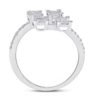 Bisected Brilliance Diamond Fashion Ring - Splendid Jewellery