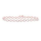 Radiant Rose Gold Diamond Fashion Bracelet - 1-3/8 Cttw - Alternate view 1 from Splendid Jewellery