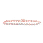 Radiant Rose Gold Diamond Fashion Bracelet - 2-7/8 Cttw - Alternate view 1 from Splendid Jewellery