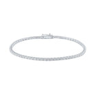 Dazzling Diamond Delight 3/4 Ct.t.w. White Gold Tennis Bracelet - Top View