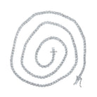 Brilliant White Gold Diamond Tennis Chain Necklace - 3.25 Carat Total Weight - Splendid Jewellery