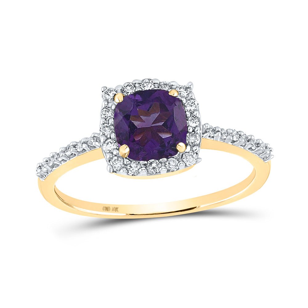 Captivating Amethyst Dreams Ring - Splendid Jewellery