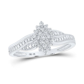Captivating Brilliance Diamond Cluster Ring - Splendid Jewellery