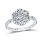 Captivating Brilliance Diamond Cluster Ring - Splendid Jewellery