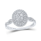 Captivating Brilliance Diamond Cluster Ring - Splendid Jewellery