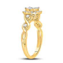 Load image into Gallery viewer, Captivating Brilliance Diamond Cluster Ring - Splendid Jewellery