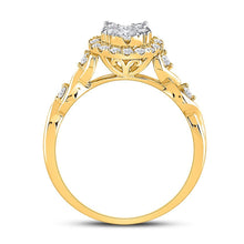 Load image into Gallery viewer, Captivating Brilliance Diamond Cluster Ring - Splendid Jewellery