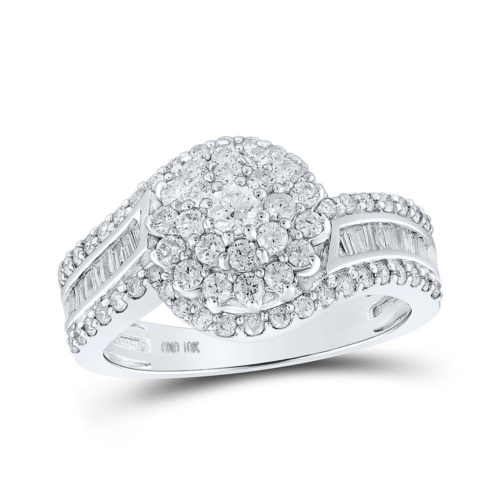 Captivating Brilliance Diamond Cluster Ring - Splendid Jewellery