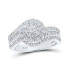 Captivating Brilliance Diamond Cluster Ring - Splendid Jewellery