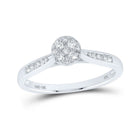 Captivating Brilliance Diamond Cluster Ring - Splendid Jewellery