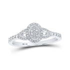 Captivating Brilliance Diamond Cluster Ring - Splendid Jewellery