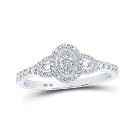 Captivating Brilliance Diamond Cluster Ring - Splendid Jewellery