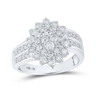 Captivating Brilliance Diamond Cluster Ring - Splendid Jewellery