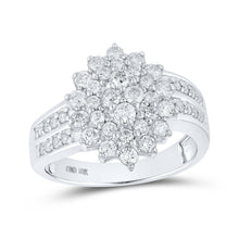 Load image into Gallery viewer, Captivating Brilliance Diamond Cluster Ring - Splendid Jewellery