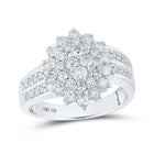 Captivating Brilliance Diamond Cluster Ring - Splendid Jewellery