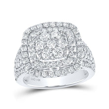 Load image into Gallery viewer, Captivating Brilliance Diamond Cluster Ring - Splendid Jewellery