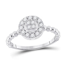 Load image into Gallery viewer, Captivating Brilliance Diamond Cluster Ring - Splendid Jewellery