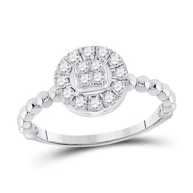 Captivating Brilliance Diamond Cluster Ring - Splendid Jewellery