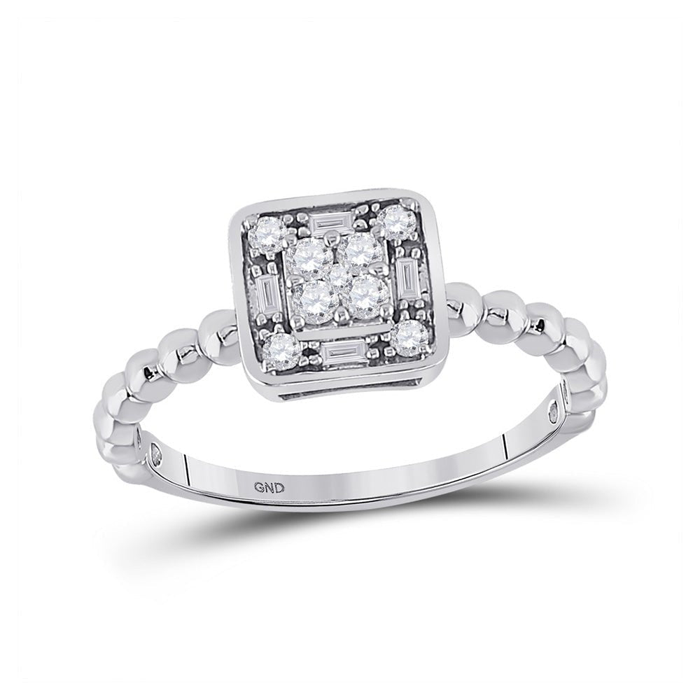 Captivating Brilliance Diamond Cluster Ring - Splendid Jewellery