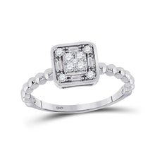 Load image into Gallery viewer, Captivating Brilliance Diamond Cluster Ring - Splendid Jewellery