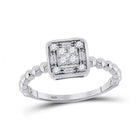 Captivating Brilliance Diamond Cluster Ring - Splendid Jewellery