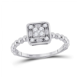 Captivating Brilliance Diamond Cluster Ring - Splendid Jewellery