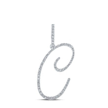 Load image into Gallery viewer, Captivating Brilliance Diamond Initial Pendant - Splendid Jewellery