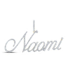 Captivating Brilliance: Personalized Diamond Initial & Letter Pendant - Splendid Jewellery