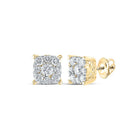 Captivating Cluster Brilliance Earrings - Splendid Jewellery