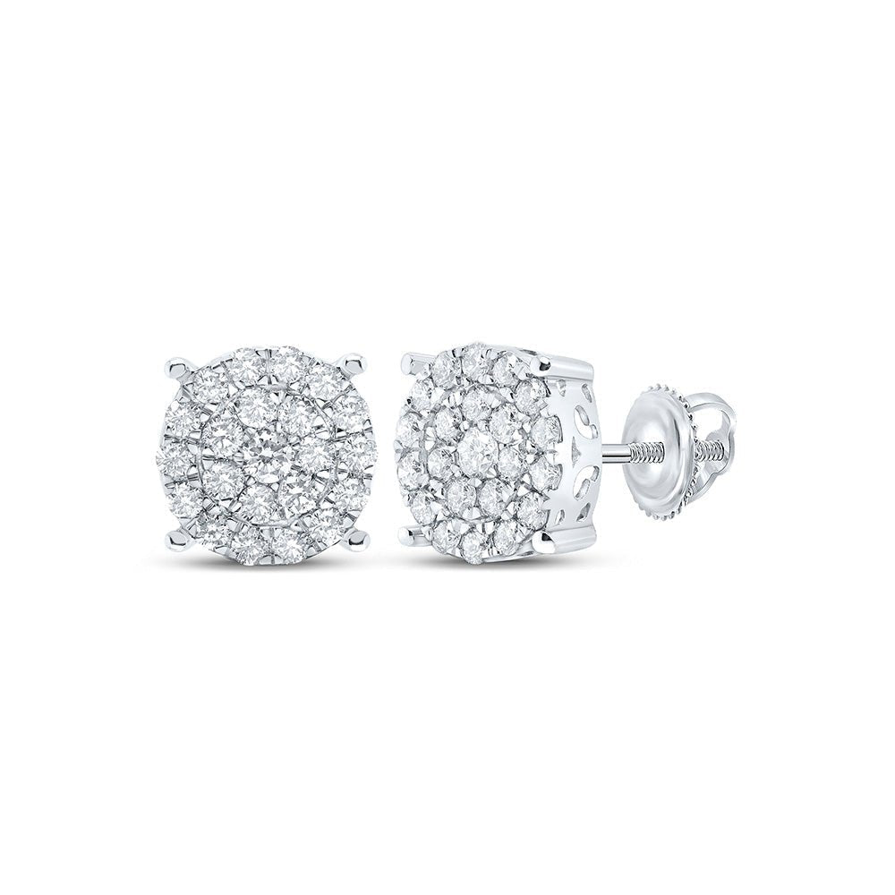 Captivating Cluster Brilliance Earrings - Splendid Jewellery