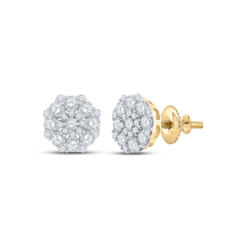 Captivating Cluster Brilliance Earrings - Splendid Jewellery