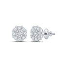 Captivating Cluster Brilliance Earrings - Splendid Jewellery