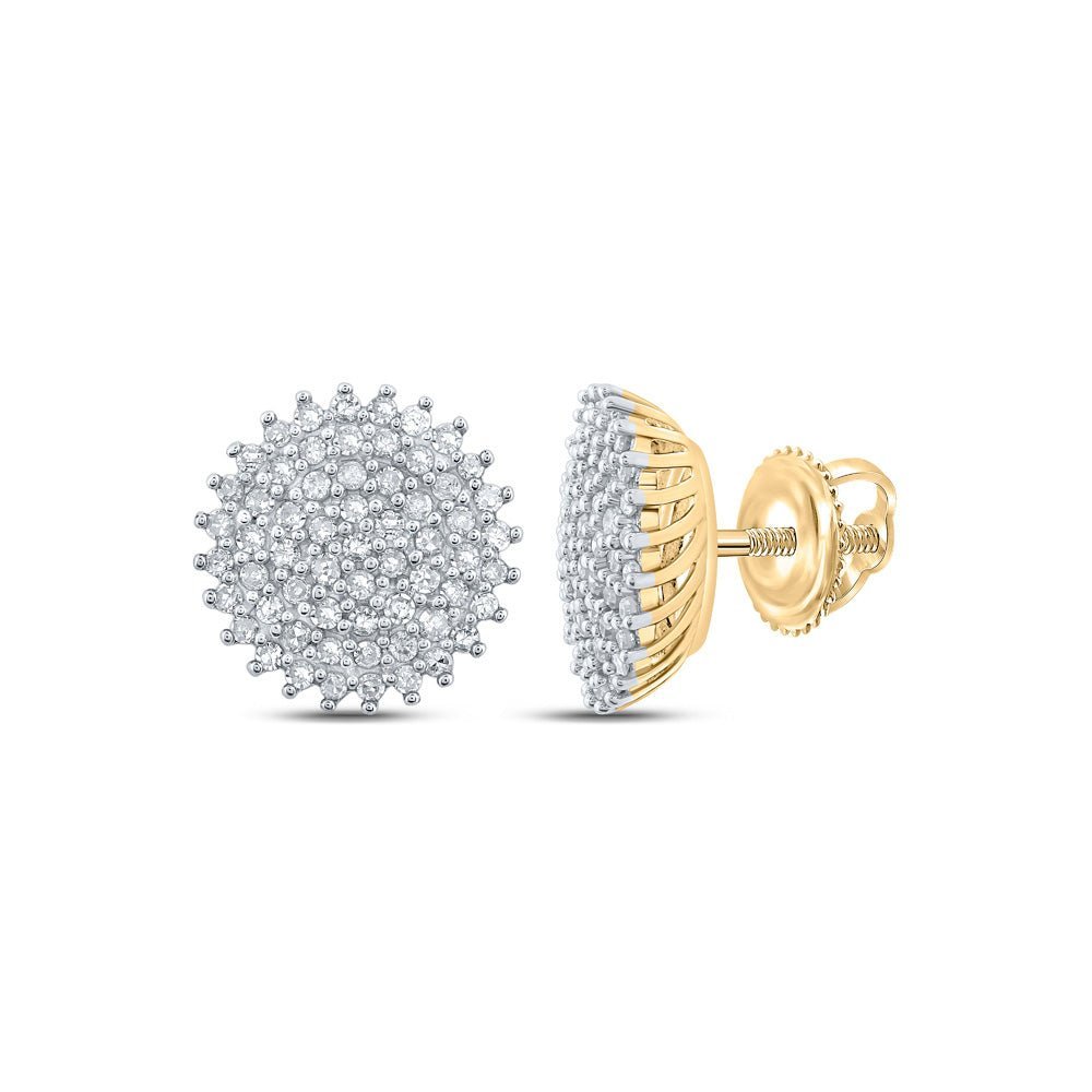 Captivating Cluster Brilliance Earrings - Splendid Jewellery