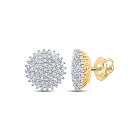 Captivating Cluster Brilliance Earrings - Splendid Jewellery
