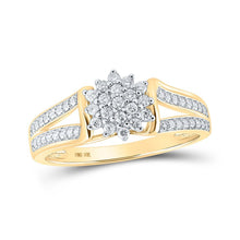Load image into Gallery viewer, Captivating Cluster of Brilliance Ring - Splendid Jewellery