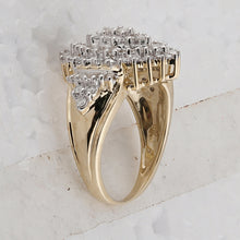 Load image into Gallery viewer, Captivating Cluster of Radiance Ring - Splendid Jewellery