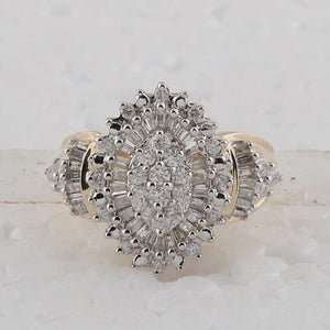 Captivating Cluster of Radiance Ring - Splendid Jewellery