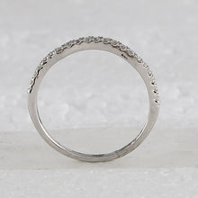 Load image into Gallery viewer, Captivating Elegance 14kt White Gold Diamond Halo Bridal Wedding Ring Set - Splendid Jewellery