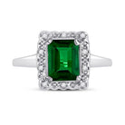 Captivating Emerald Elegance Ring - Splendid Jewellery