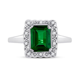 Captivating Emerald Elegance Ring - Splendid Jewellery