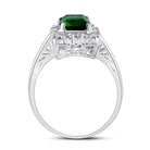 Captivating Emerald Elegance Ring - Splendid Jewellery