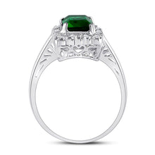 Load image into Gallery viewer, Captivating Emerald Elegance Ring - Splendid Jewellery