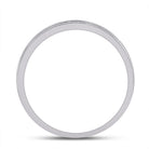 Captivating "Eternal Radiance" 10kt White Gold Round Diamond Halo Bridal Wedding Ring Band Set 1/2 Cttw - Splendid Jewellery
