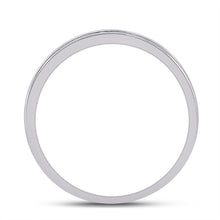 Load image into Gallery viewer, Captivating "Eternal Radiance" 10kt White Gold Round Diamond Halo Bridal Wedding Ring Band Set 1/2 Cttw - Splendid Jewellery
