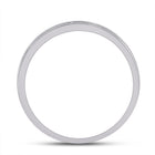 Captivating "Eternal Radiance" 10kt White Gold Round Diamond Halo Bridal Wedding Ring Band Set 1/2 Cttw - Splendid Jewellery