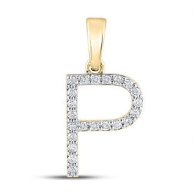 Captivating Gold Diamond Initial Pendant - Personalized Letter Charm Necklace - Splendid Jewellery