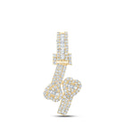 Captivating Heart Cuff Diamond Pendant - Splendid Jewellery